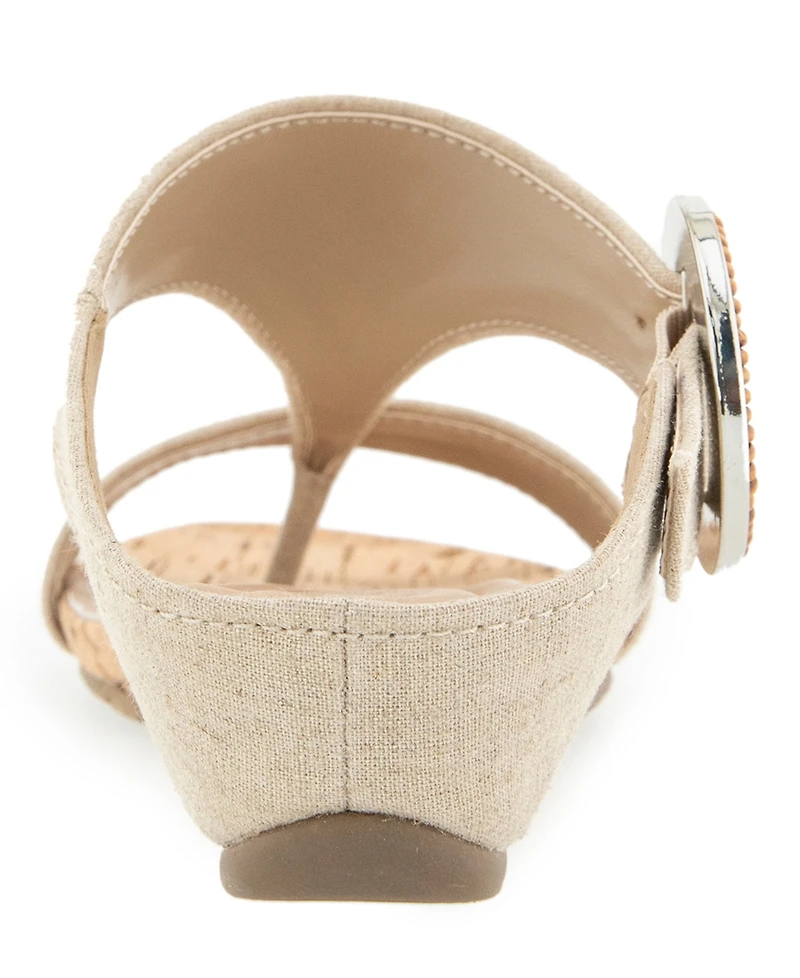 Kenneth Cole Reaction Women's Great Buckle Wedge Sandals