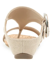 Kenneth Cole Reaction Women's Great Buckle Wedge Sandals