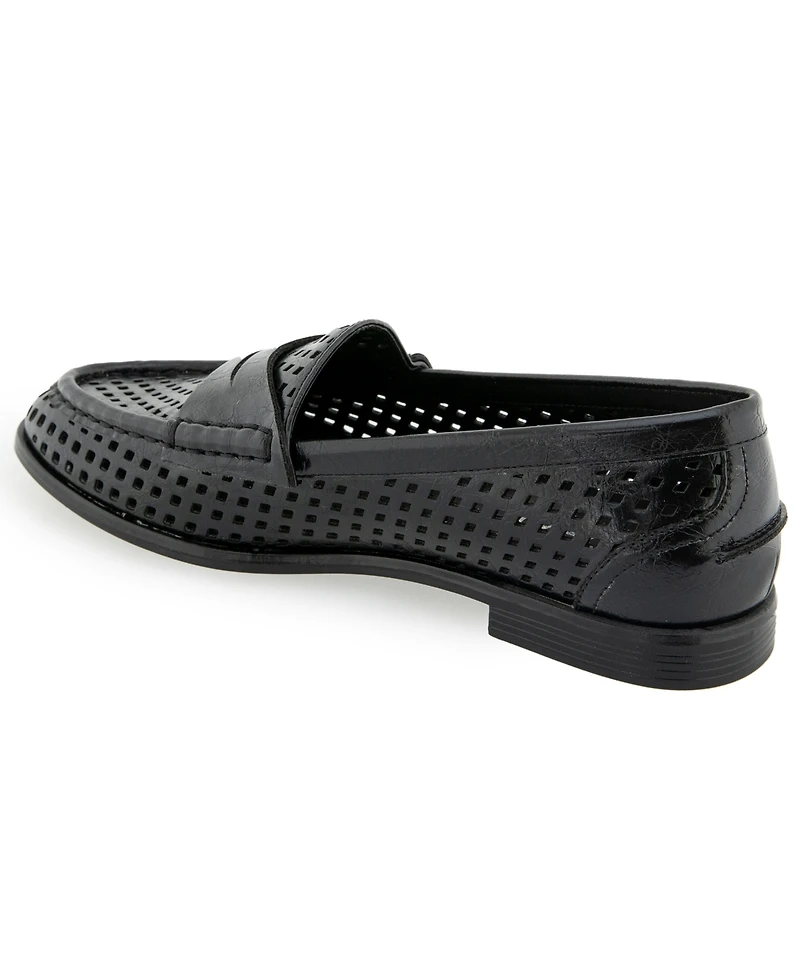 Kenneth Cole Reaction Women's Zoila Perf Penny Loafers