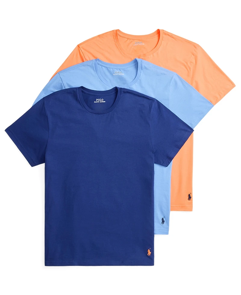 Polo Ralph Lauren Men's 3-Pack Classic Cotton Crew Undershirts