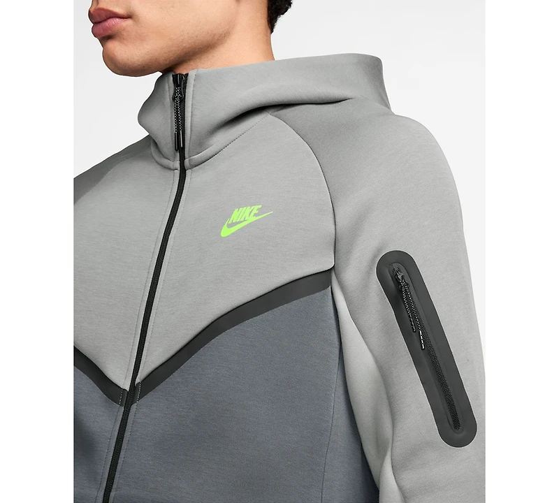 Nike Men's Tech Fleece Full-Zip Windrunner Logo Hoodie