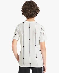 Champion Big Boys' Printed Short-Sleeve Crewneck T-Shirt