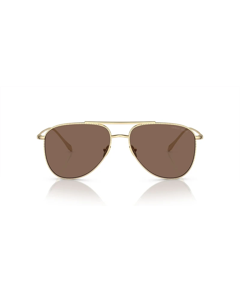 Giorgio Armani Women's Pilot Sunglasses, AR6152