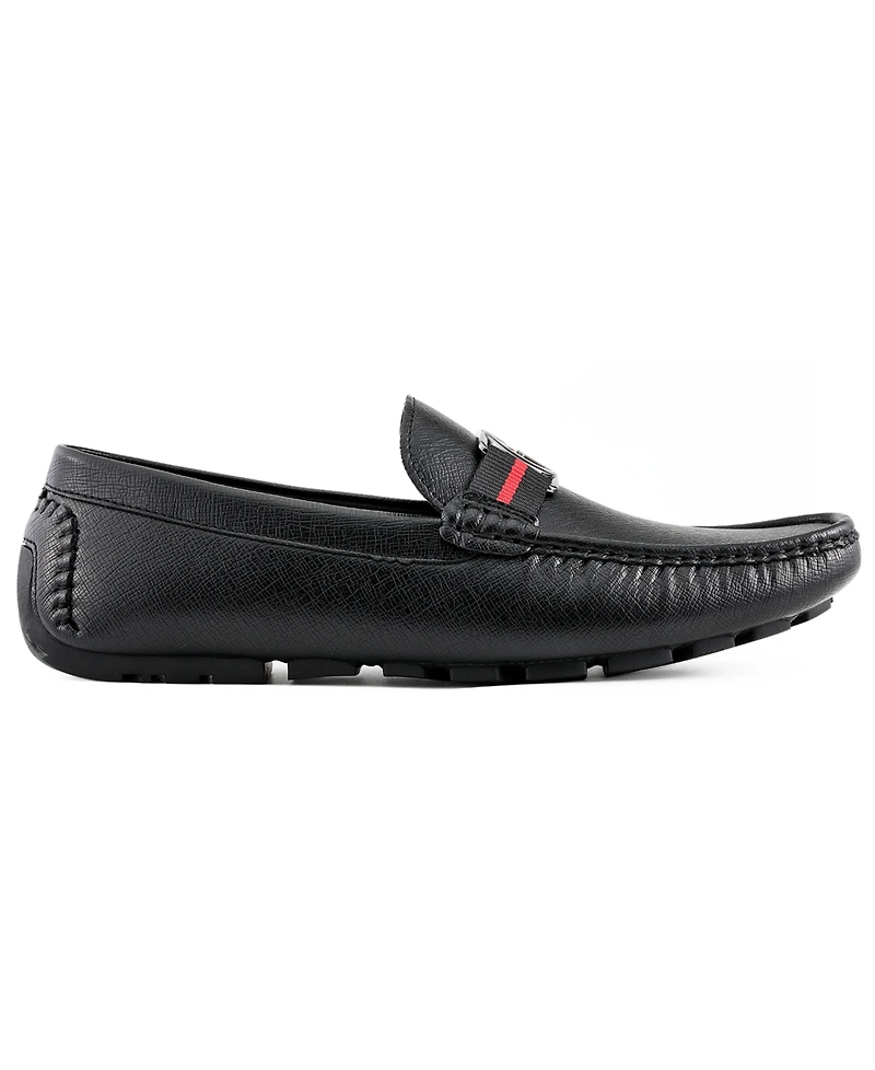 Guess Men's Askers Pod Driver with G Ornament Slip On Slippers