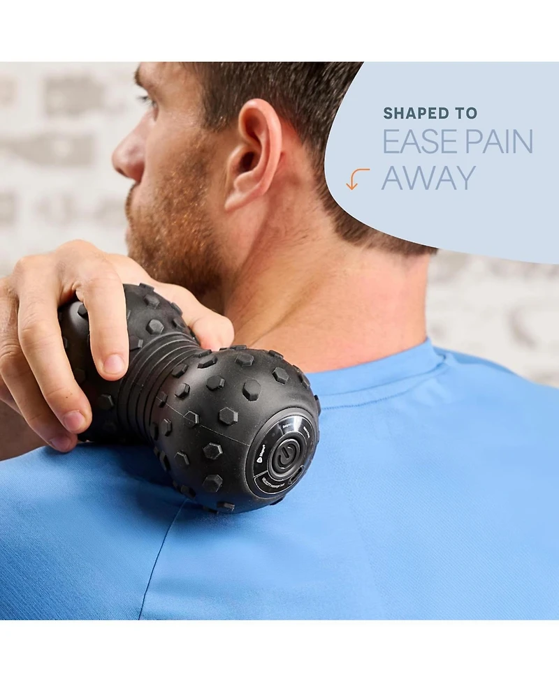 LifePro Vibrating Massage Ball - 4-Speed Peanut Massager for Deep Tissue Therapy, Mobility & Muscle Recovery