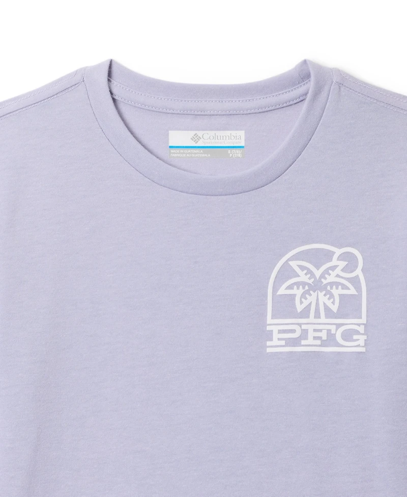 Columbia Girls' 7-16 Palm Waves Short-Sleeve T-Shirt