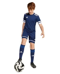 adidas Boys' and Girls' 6-20 Elastic Waist Shorts