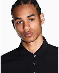 A|X Armani Exchange Men's Commuting Short Sleeve Polo Shirt