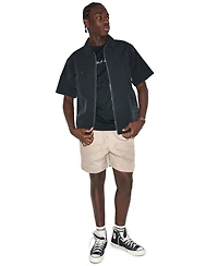 Converse Men's Utility Zip Short-Sleeve Shirt