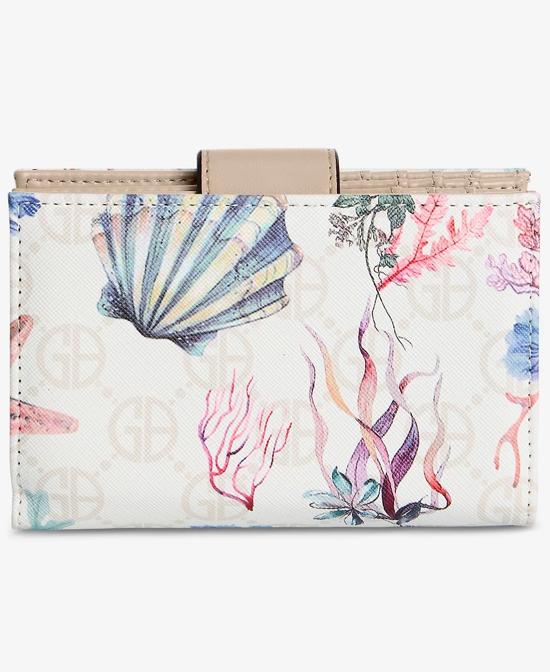 Giani Bernini Sea Print Framed Indexer Wallet, Macy's Exclusive - Under The Sea