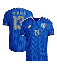 Adidas Men's Riccardo Calafiori Blue Italy National Team 2026 Home Authentic Jersey