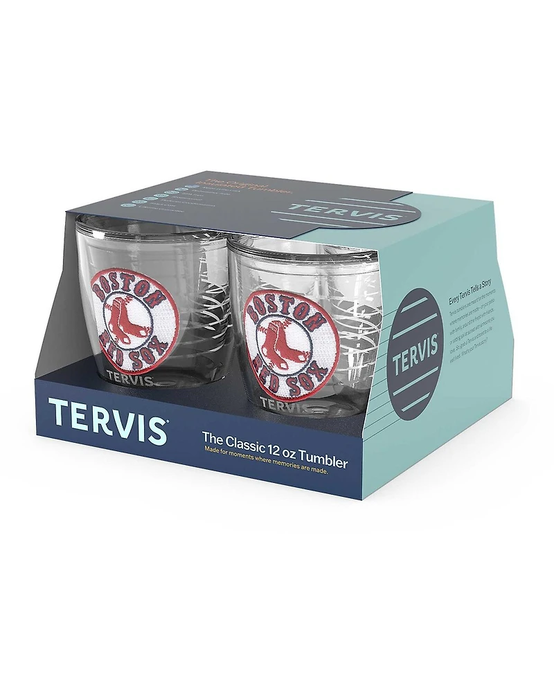 Tervis Boston Red Sox Four-Pack 12oz. Emblem Tumbler Set
