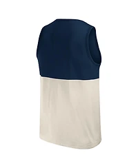 Darius Rucker Collection by Fanatics Men's Navy Tampa Bay Rays Color Block Tank Top