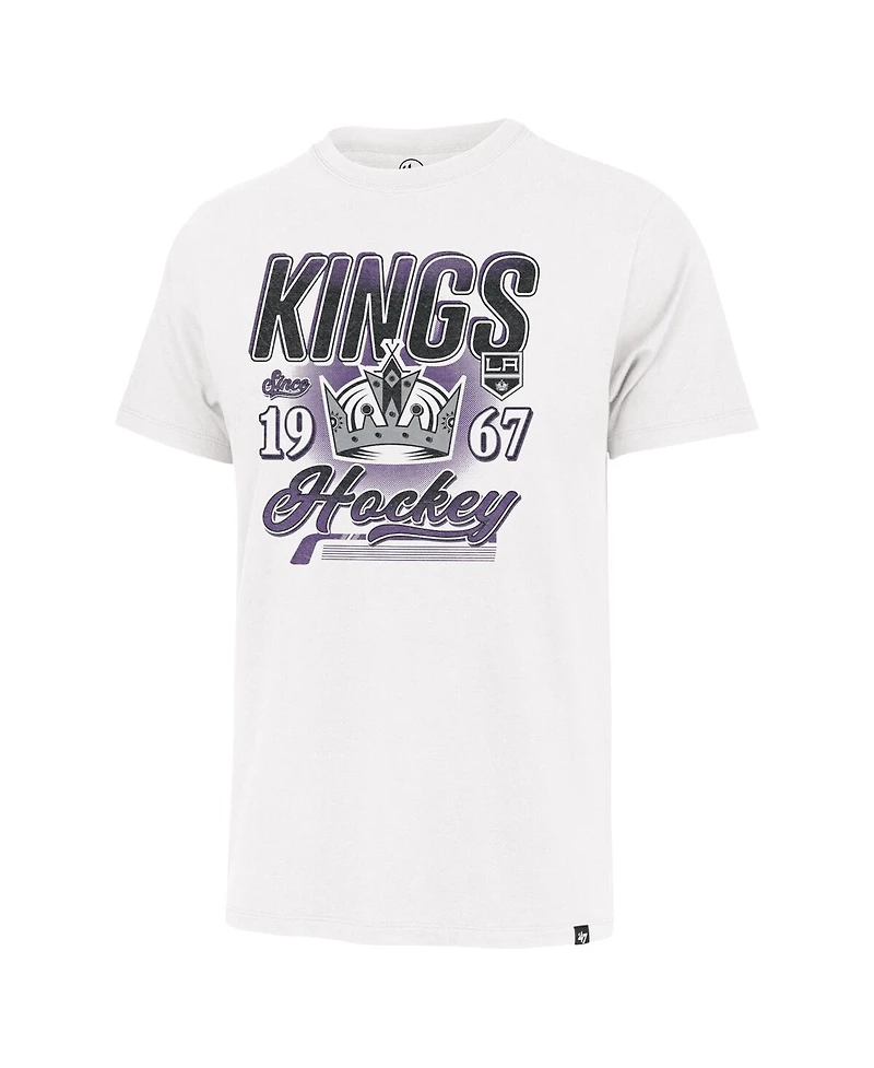 '47 Brand Men's White Los Angeles Kings Regional Localized Franklin T-Shirt