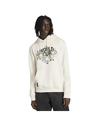 Adidas Men's White Fifa World Cup Historic Mascot Hoodie