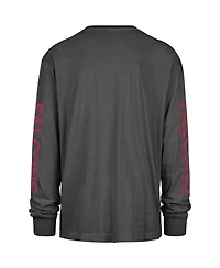 '47 Brand Men's Black Atlanta Falcons Cairn Ravine Foundation Long Sleeve T-Shirt