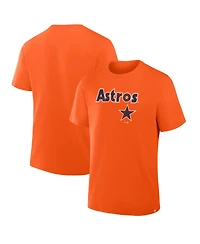 Fanatics Men's Orange Houston Astros Alternate Logo Legacy T-Shirt