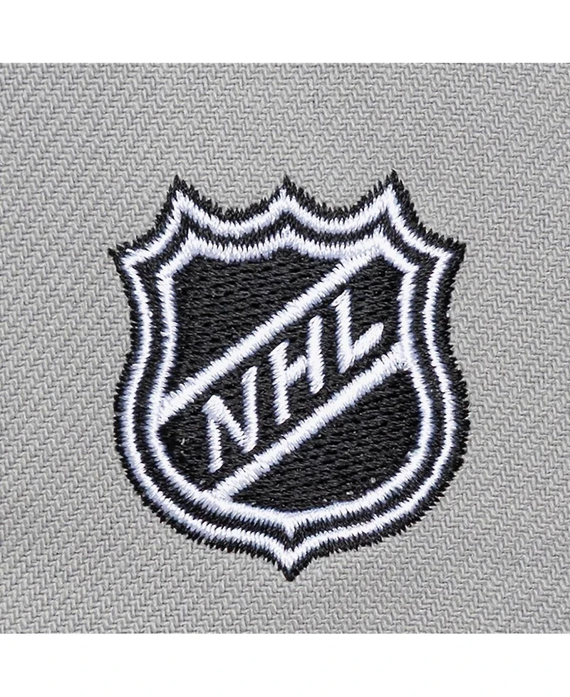 Mitchell & Ness Men's Gray Los Angeles Kings Legendary Home Snapback Hat