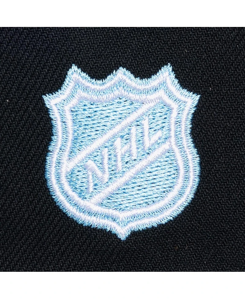 Mitchell & Ness Men's Black Utah Mammoth Legendary Home Snapback Hat