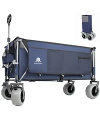 Rainsken Extended Heavy-Duty Foldable Utility Wagon