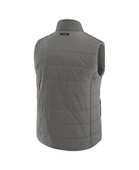 J. Palmer Men's Graphite Minnesota Vikings Front Office Full-Zip Vest