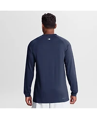 Nike Men's Navy Tampa Bay Rays Authentic Collection Game Time Raglan Long Sleeve T-Shirt