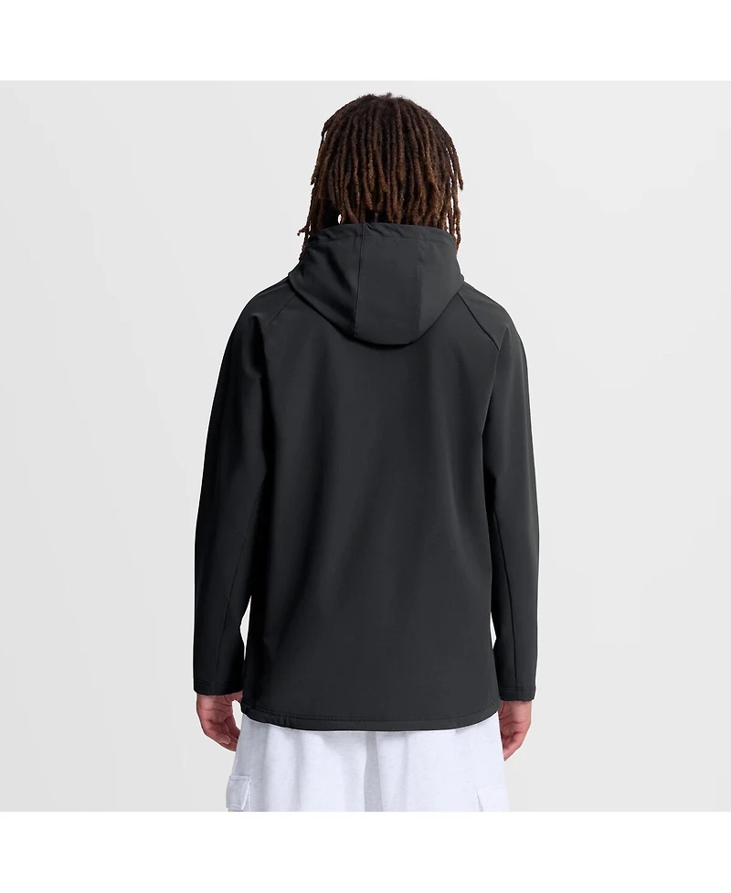 Nike Men's Black Los Angeles Dodgers Authentic Collection Raglan Therma-fit Full-Zip Hooded Jacket