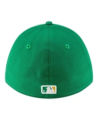 New Era Men's Green Athletics Player Replica 39THIRTY M-Crown Flex Hat
