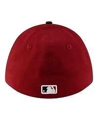 New Era Men's Red Arizona Diamondbacks Player Replica 39THIRTY M-Crown Flex Hat