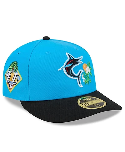 New Era Men's Blue/Black Miami Marlins 2026 Spring Training Low Profile 59FIFTY Fitted Hat
