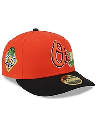 New Era Men's Orange/Black Baltimore Orioles 2026 Spring Training Low Profile 59FIFTY Fitted Hat