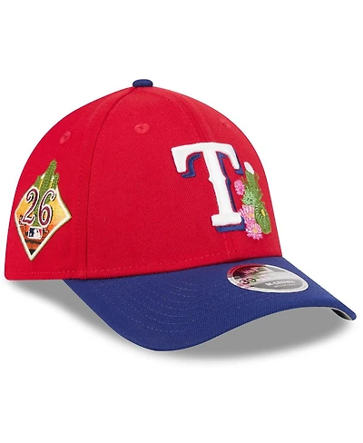 New Era Men's Red/Royal Texas Rangers 2026 Spring Training M-Crown 39THIRTY Flex Hat