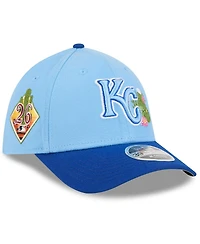 New Era Men's Light Blue/Royal Kansas City Royals 2026 Spring Training M-Crown 39THIRTY Flex Hat