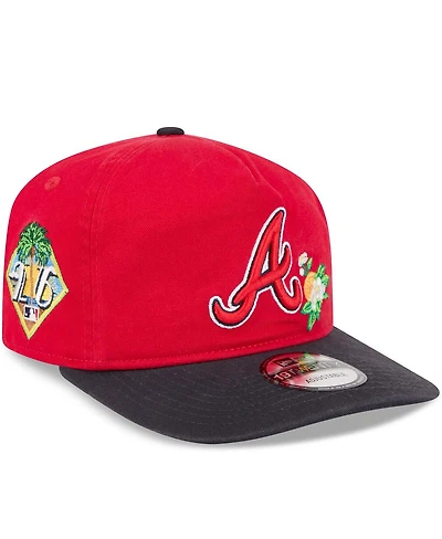 New Era Men's Red/Navy Atlanta Braves 2026 Spring Training 19TWENTY Adjustable Hat