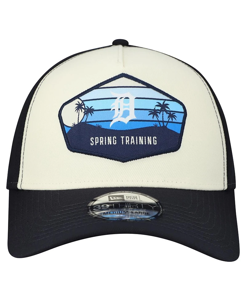 New Era Men's Stone Detroit Tigers 2026 Spring Training Fan Pack Gradient 39THIRTY Flex Hat