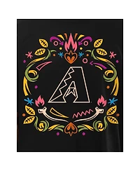 New Era Men's Black Arizona Diamondbacks Dia de los Muertos T-Shirt