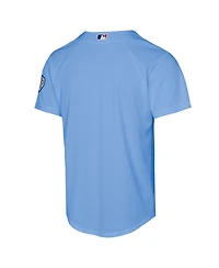 Nike Big Boys and Girls Light Blue Chicago Cubs Alternate 2 Stadium Jersey