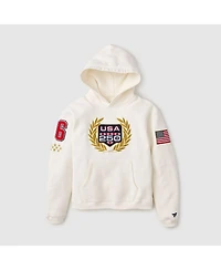 Fanatics Men's White Usa 250 Limited Edition Heavyweight Fleece Hoodie