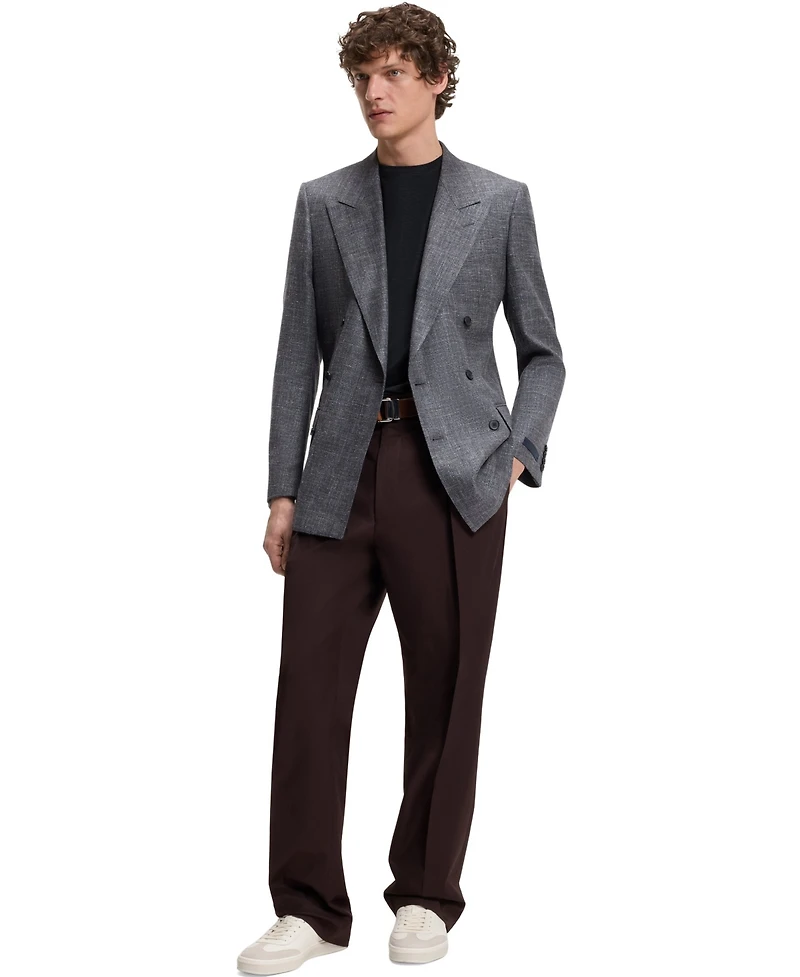 Boss by Hugo Men's Linen T-Shirt