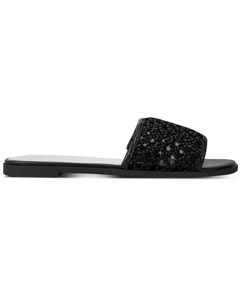 Dkny Women's Winter Slip-On Slide Sandals