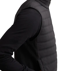 Reiss Men's Funnel-Neck Quilted Knit Gilet