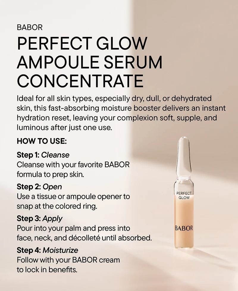Babor Perfect Glow Ampoule Concentrates