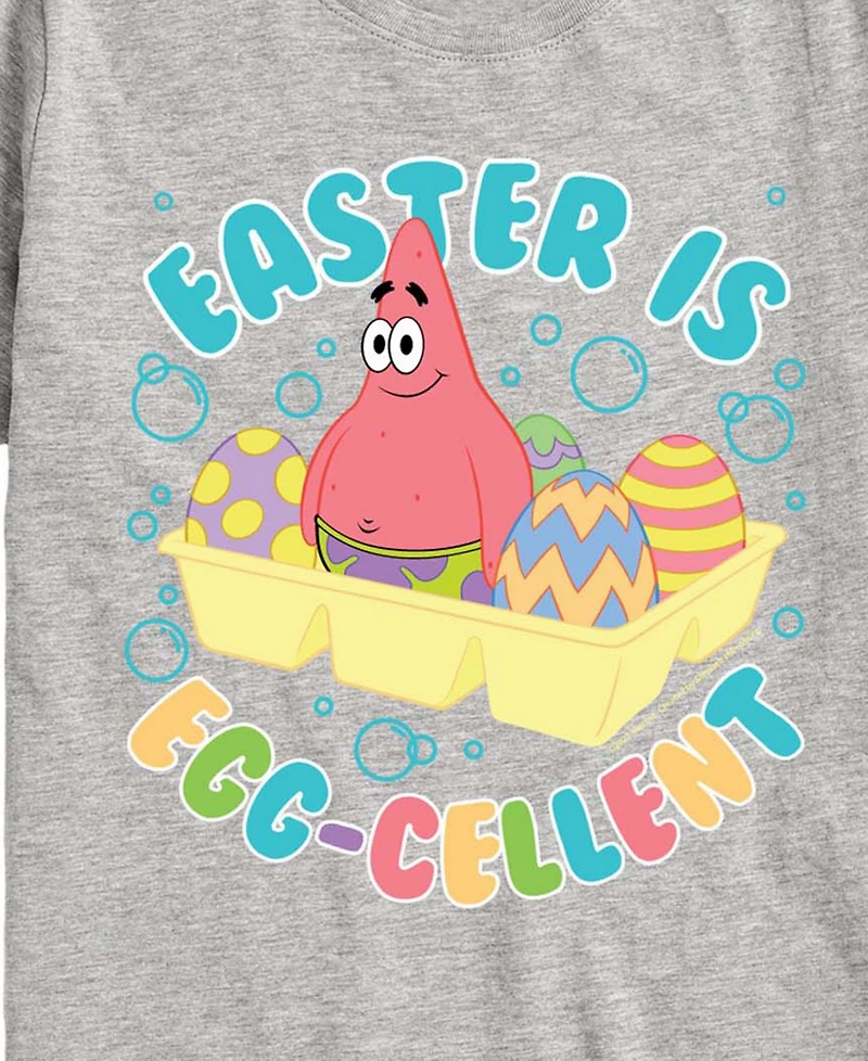 SpongeBob SquarePants Boys' 8-20 Easter Is Egg Short-Sleeve Graphic T-Shirt