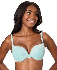Maidenform Love the Lift Rose Gold Lace Push Up Bra DM9900
