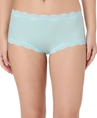 Maidenform Women's Everyday Pretty Lace Mid Rise Boyshort Panty
