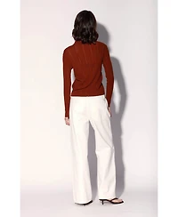 Walter Baker Women's Pippa Rope Rib Button-Front Cardigan