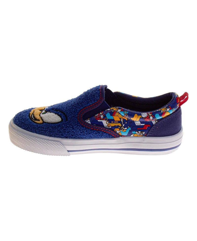 Sonic The Hedgehog Little Boys & Knuckles Slip-On Canvas Shoes (Little Kids)