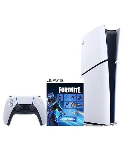 Sony PlayStation 5 Slim Digital PS5 with Fortnite Cobalt Star Bundle