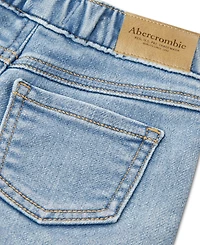 abercrombie kids Baby Girls' Pull-On Denim Ruffle Shorts