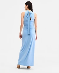 Jump Juniors' Tie-Back Slit-Front Sleeveless Dress